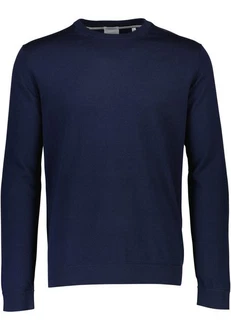 Lindbergh Strickpullover Dunkelblau/Blau