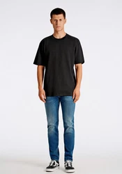 LINDBERGH T-Shirt T-shirt Schwarz/Dunkelblau