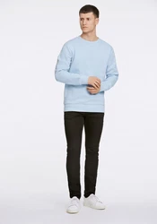 Lindbergh Sweatshirt Hellblau/Blau