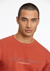 Lindbergh Sweatshirt Orange/Rot