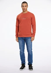 Lindbergh Sweatshirt Orange/Rot