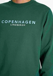 Lindbergh Sweatshirt Türkis/Grün/Dunkelgrün