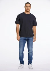 LINDBERGH Sweatshirt T-shirt Dunkelblau/Schwarz/Blau