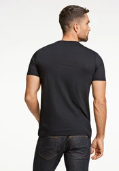 LINDBERGH T-Shirt Dunkelblau/Schwarz