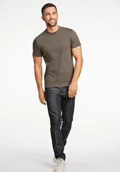 LINDBERGH T-Shirt Khaki/Grau/Braun/Dunkelgrün