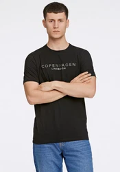 LINDBERGH T-Shirt Schwarz/Braun