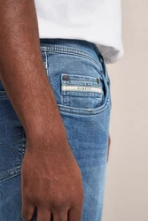 bugatti Jeans 3919D-26612-364 5-Pocket Blau/Lila