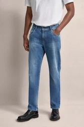 bugatti Jeans 3919D-26612-364 5-Pocket Blau/Lila