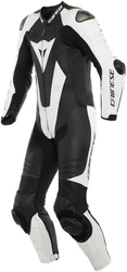 Dainese Motorradkombi Laguna Seca 5 1-Teiler Schwarz/Weiß/Grau/Braun