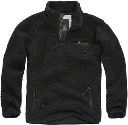 Brandit Sweatshirt Pullover Schwarz/Dunkelgrau