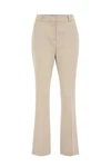 WE Fashion Anzughose Khaki/Beige/Braun