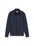 TOM TAILOR Sweatshirt Sweatjacke Dunkelblau/Hellblau