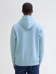TOM TAILOR Kapuzensweatshirt Hoodie Hellblau/Blau