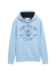 TOM TAILOR Kapuzensweatshirt Hoodie Hellblau/Blau