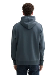 TOM TAILOR Kapuzensweatshirt Hoodie Dunkelblau/Blau/Grau/Hellblau