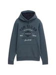 TOM TAILOR Kapuzensweatshirt Hoodie Dunkelblau/Blau/Grau/Hellblau