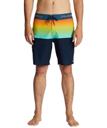 Billabong Badeshorts Fifty50 Pro Mischfarben/Dunkelblau/Gelb