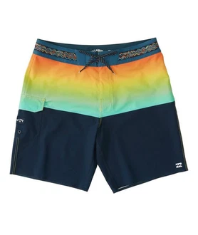 Billabong Badeshorts Fifty50 Pro Mischfarben/Dunkelblau/Gelb