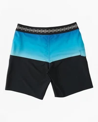 Billabong Badeshorts Fifty50 Pro Blau/Mischfarben/Beige/Schwarz