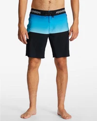 Billabong Badeshorts Fifty50 Pro Blau/Mischfarben/Beige/Schwarz