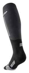 CEP Skisocken Thermo v3 Schwarz/Dunkelgrau