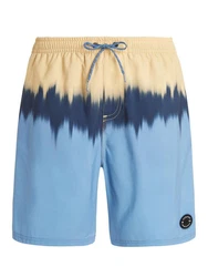 Protest Badeshorts Prtcagnes Beachshort Herren Creme/Blau/Hellblau