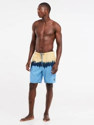 Protest Badeshorts Prtcagnes Beachshort Herren Creme/Blau/Hellblau