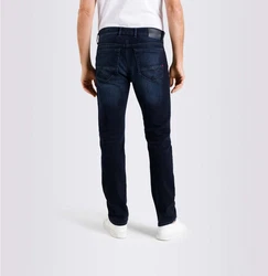 MAC 5-Pocket Jeans Arne Pipe Dunkelblau/Lila/Blau