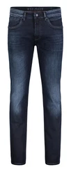 MAC 5-Pocket Jeans Arne Pipe Dunkelblau/Lila/Blau