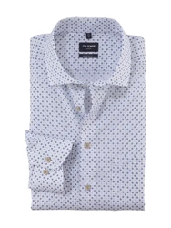 OLYMP Businesshemd Luxor modern fit Grau/Creme/Hellblau/Dunkelblau/Blau
