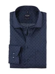OLYMP Businesshemd Luxor modern fit Dunkelblau/Blau