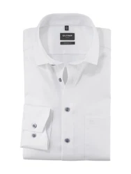 OLYMP Businesshemd Luxor modern fit Creme/Weiß