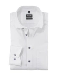 OLYMP Businesshemd Luxor modern fit Creme/Weiß