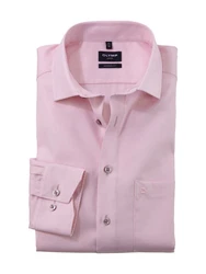 OLYMP Businesshemd Luxor modern fit Rosa/Lila