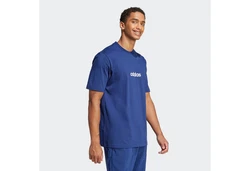 ADIDAS ORIGINALS Funktionsshirt 'Essentials Linear' Dunkelblau/Blau/Lila