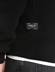 Replay Strickpullover Schwarz