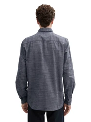 TOM TAILOR Hemd Grau/Dunkelblau/Hellblau/Hellgrau