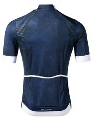VAUDE Kurzarmshirt Mens Furka Full-zip Tricot Herren Dunkelblau/Blau/Pastell