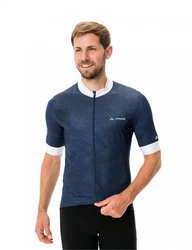 VAUDE Kurzarmshirt Mens Furka Full-zip Tricot Herren Dunkelblau/Blau/Pastell