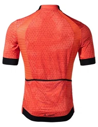 VAUDE Kurzarmshirt Mens Furka Full-zip Tricot Herren Rot/Orange/Dunkelrot
