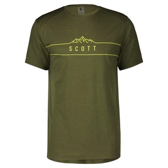 Scott Kurzarmshirt M Defined Merino S/sl Shirt Herren