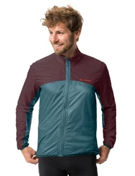 VAUDE Anorak Mens Matera Air Jacket Herren Türkis/Dunkelrot/Bordeaux/Rot