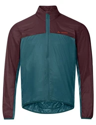 VAUDE Anorak Mens Matera Air Jacket Herren Türkis/Dunkelrot/Bordeaux/Rot