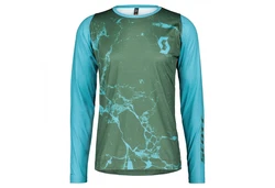 Scott Kurzarmshirt Trail Vertic L/sl Shirt (Vorgängermodell) Grün/Türkis/Dunkelgrün