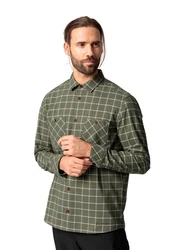 VAUDE Langarmhemd Mens Jerpen Long-sleeve Shirt Dunkelgrün/Grün