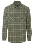VAUDE Langarmhemd Mens Jerpen Long-sleeve Shirt Dunkelgrün/Grün