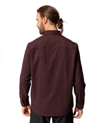 VAUDE Langarmhemd Mens Jerpen Long-sleeve Shirt Dunkelrot/Bordeaux/Rot/Braun