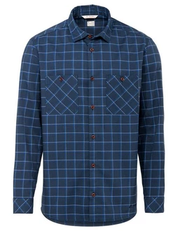 VAUDE Langarmhemd Mens Jerpen Long-sleeve Shirt Dunkelblau/Blau/Hellblau