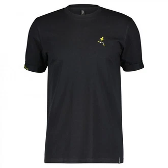 Scott Kurzarmshirt M Division S/sl Tee Herren Schwarz/Dunkelgrau/Dunkelblau/Blau