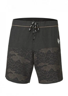 Picture Shorts Andy Boardshorts Khaki/Dunkelgrün/Braun